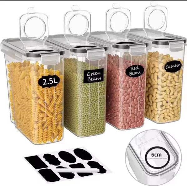 pantry organizers with labels