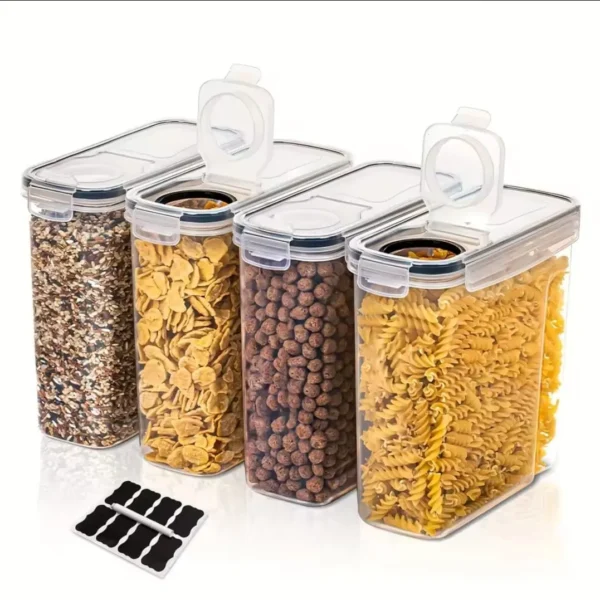 4pcs Airtight Food Storage Containers