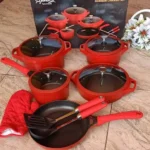 12pcs Die-Cast Cookware Set