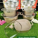 10pcs die cast cooking pots