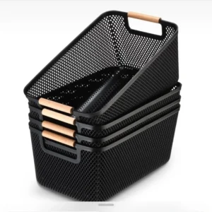 Mesh Plastic Storage Baskets