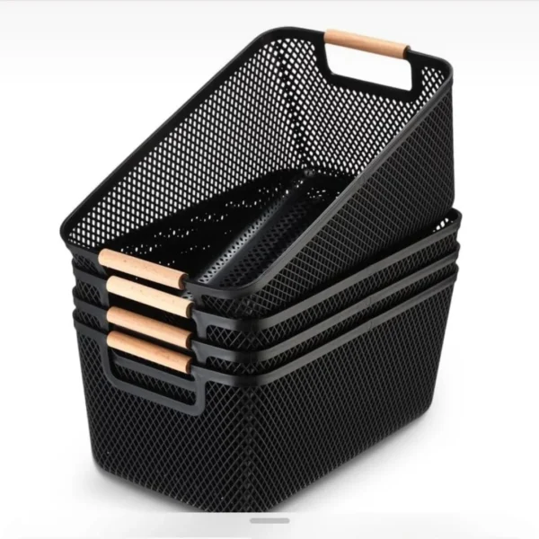Mesh Plastic Storage Baskets