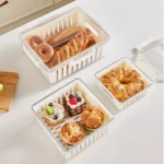 3pcs Stackable Food Storage Containers 5 airtight storage boxes Kenya