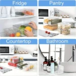 14pcs Stackable Acrylic Fridge Storage Organizers 5 stackable fridge organizers Kenya