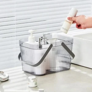 Transparent Bathroom Drain Basket 1 Transparent Bathroom Drain Basket