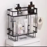 2 Tier Space-Saving Over the Toilet Storage Rack 3 wall mounted bathroom rack Kenya