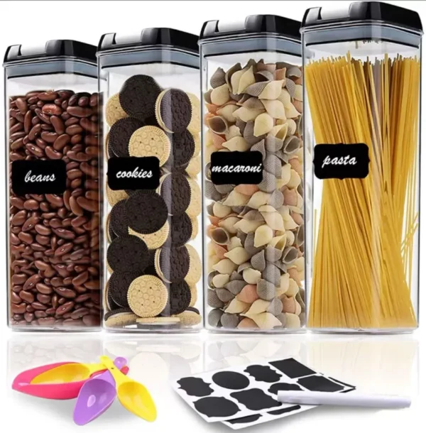 Transparent Acrylic Pantry Storage Containers