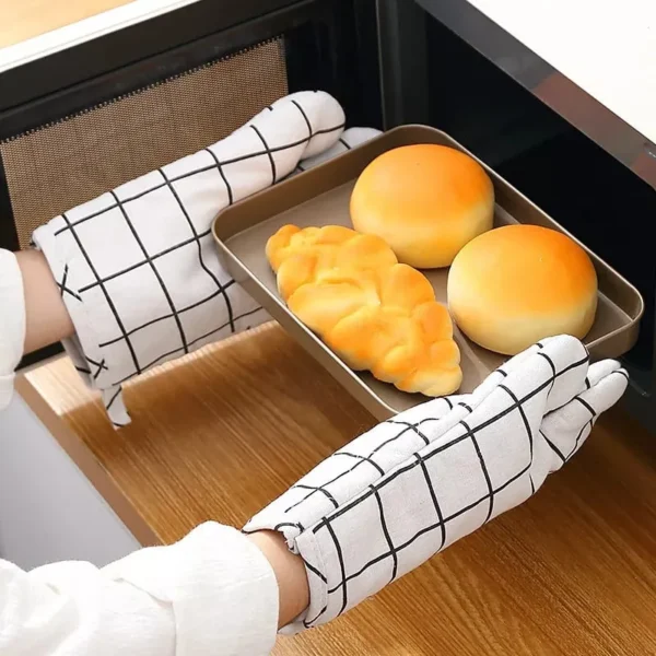 Linen Oven Gloves