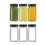 Set of 5 Gingershots Glass Bottles 4 60ml glass bottles Kenya