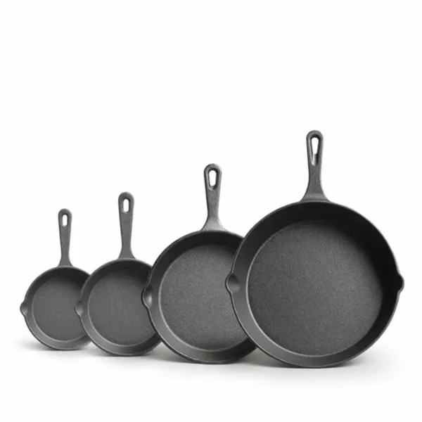 Heavy gauge frying pan