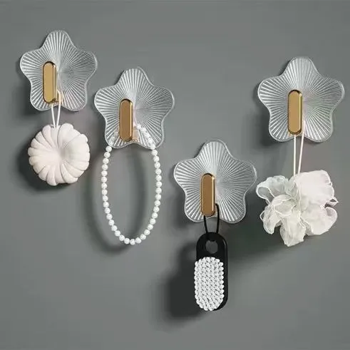 5pcs Punch-Free Wall Hanging Hooks