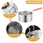 Stainless steel frying pot Kenya