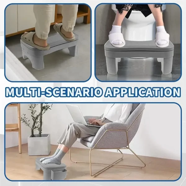 Footrest with storage