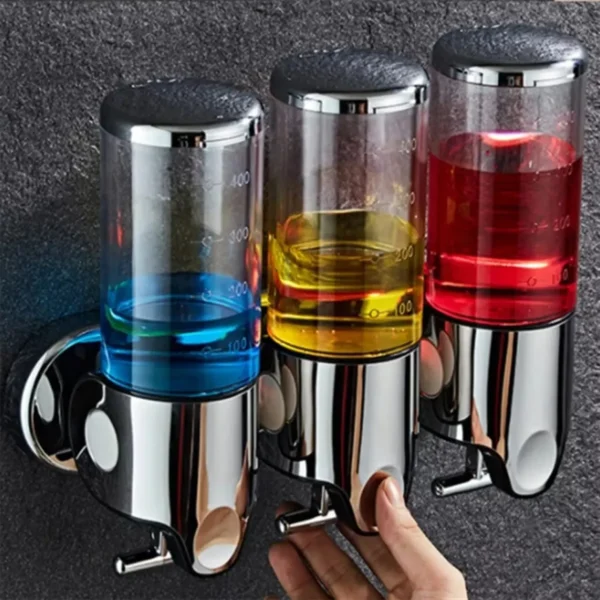 Multi chamber shampoo dispenser
