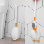 Duck Shaped Toilet Brush Holder with Silicone Brush 8 Duck toilet brush Kenya