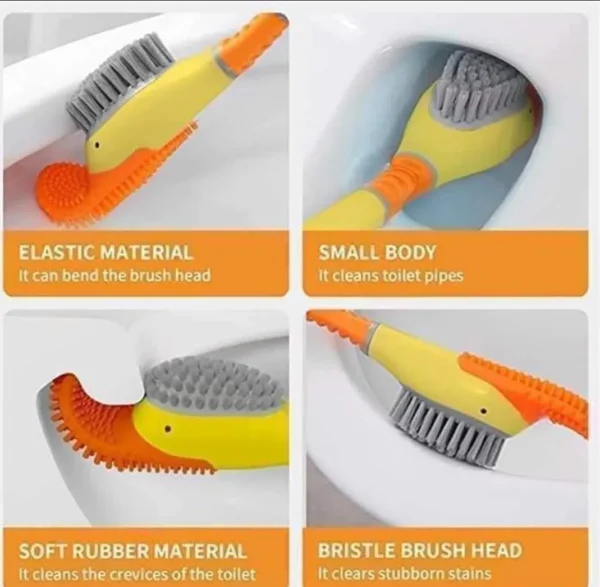 Duck shaped bathroom accessory