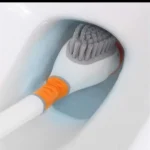 Duck Shaped Toilet Brush Holder with Silicone Brush 3 Odor free toilet brush
