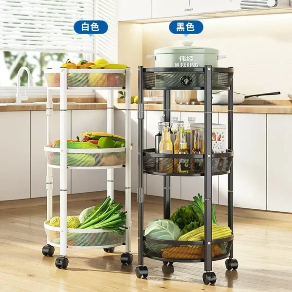 -3 tier foldable shelf