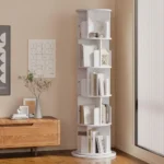 Stackable Bookshelf Organizer with Wheels