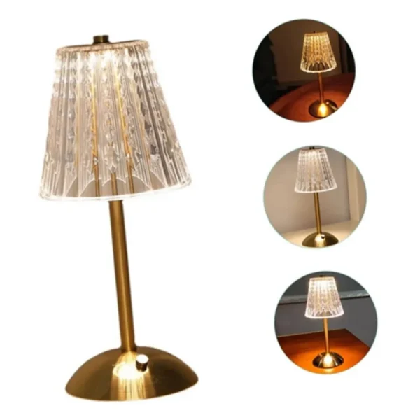 USB rechargeable bedside light