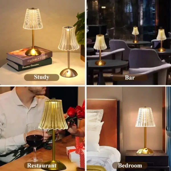 portable table lamp rechargeable