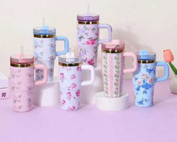 mini floral vacuum tumbler Kenya