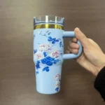 floral travel mug hot cold