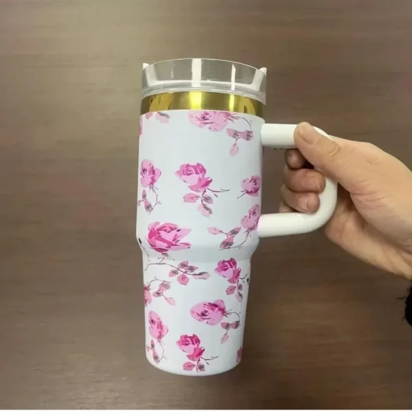 vacuum straw lid cup