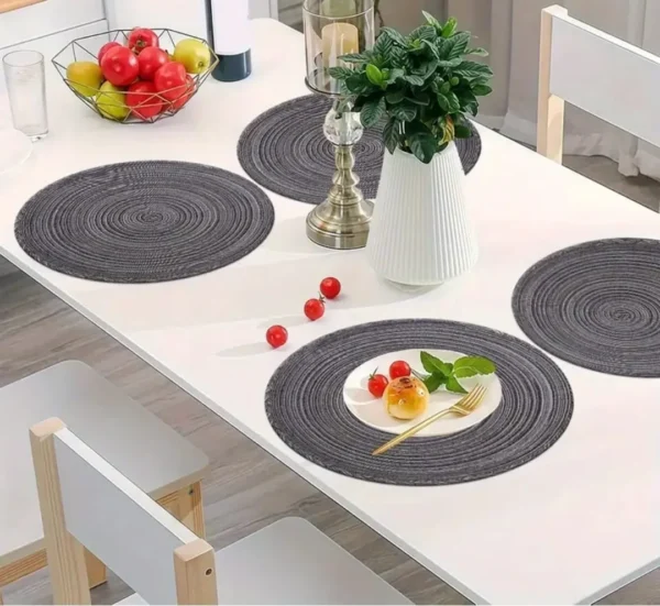 round woven placemats Kenya