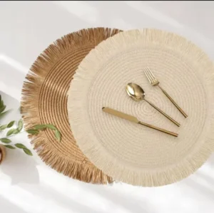 Woven Round Placemats