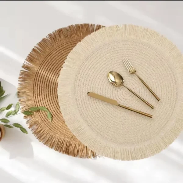 6 piece table mats set