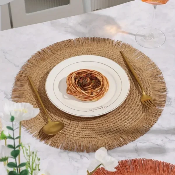 Woven Round Placemats