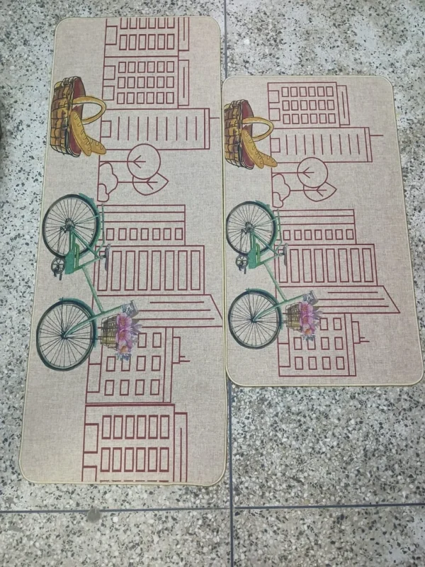 2pcs anti fatigue kitchen rugs