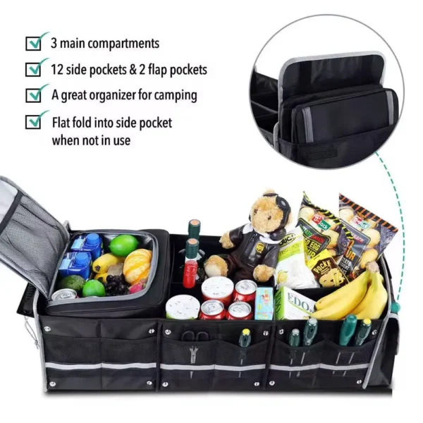 collapsible trunk organizer