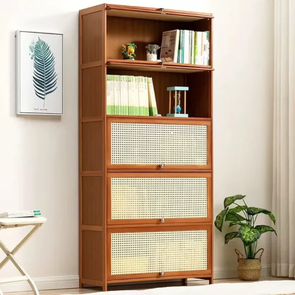 rattan wooden shoe rack Kenya