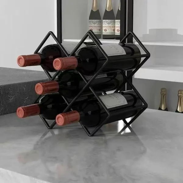 5 bottle wine holder
