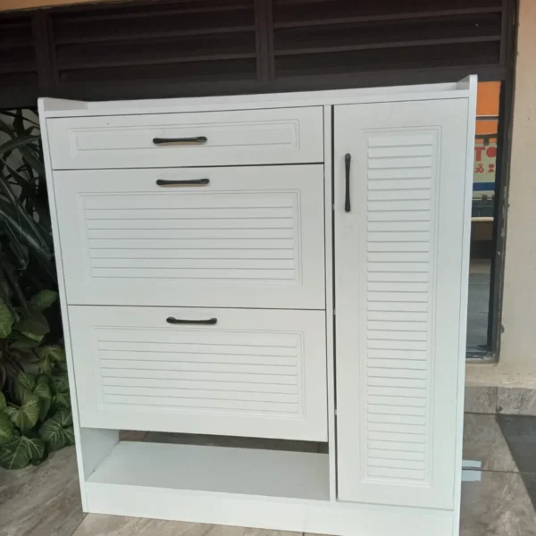 Cart 19 Luxury Bucket Flip Shoe Cabinet