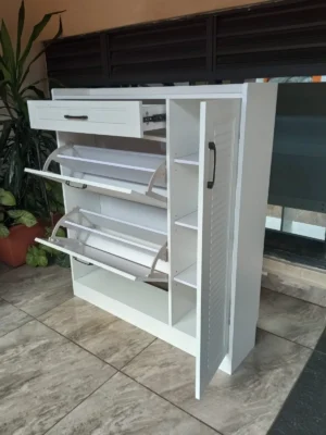 bucket flip shoe cabinet