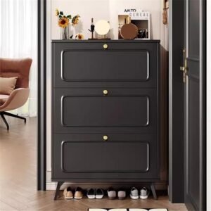 Unique Bucket Flip Shoe Cabinet