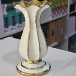 Gold Luxury Ceramic Vase – Elegant Home Décor 8 small gold flower vase