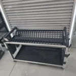 2 tier aluminium dish drainer