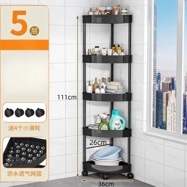 -Modern corner organizer
