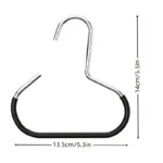 black wall hook