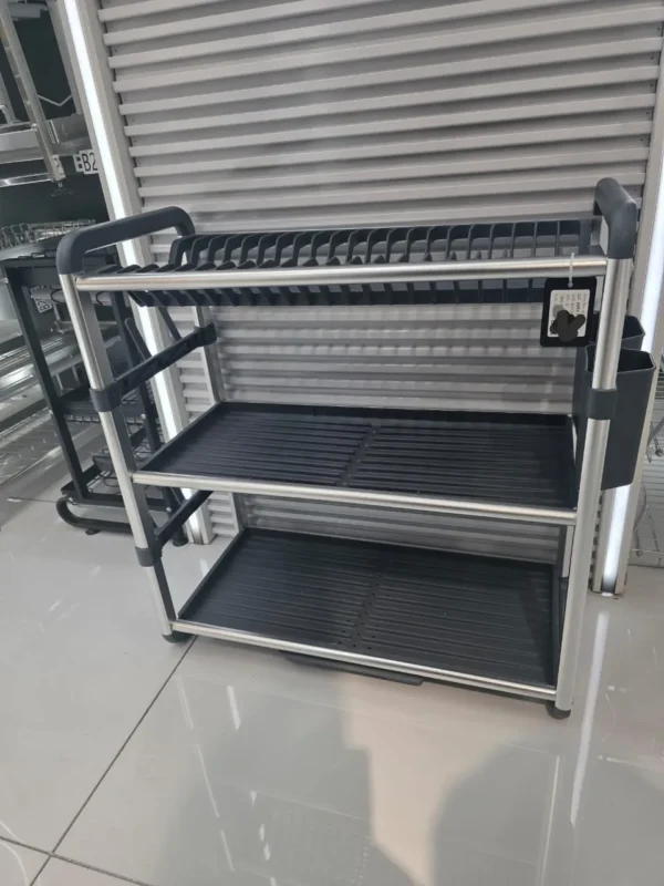 3Tier Aluminium Dish Drainer
