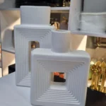 Resin decorative vase set