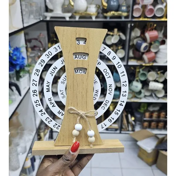manual rotating calendar Kenya