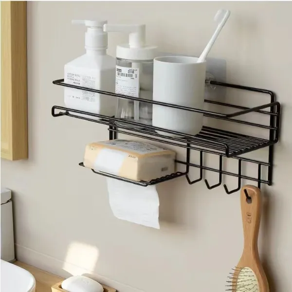 Multi-Purpose Bathroom Shelf
