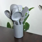 Silicone Cooking & Serving Spoon Set