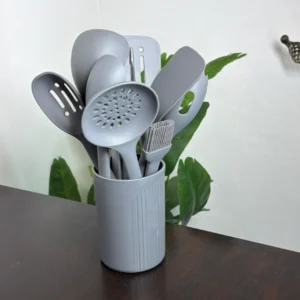 Silicone Cooking & Serving Spoon Set