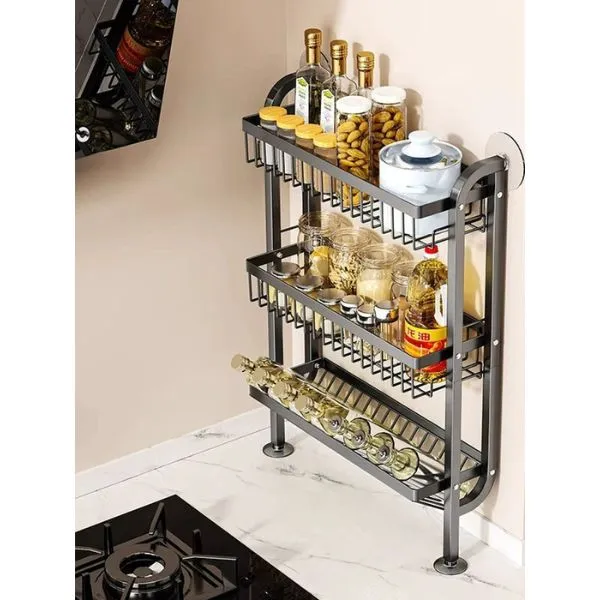 Wall Mounted Kitchen Storage Rack
